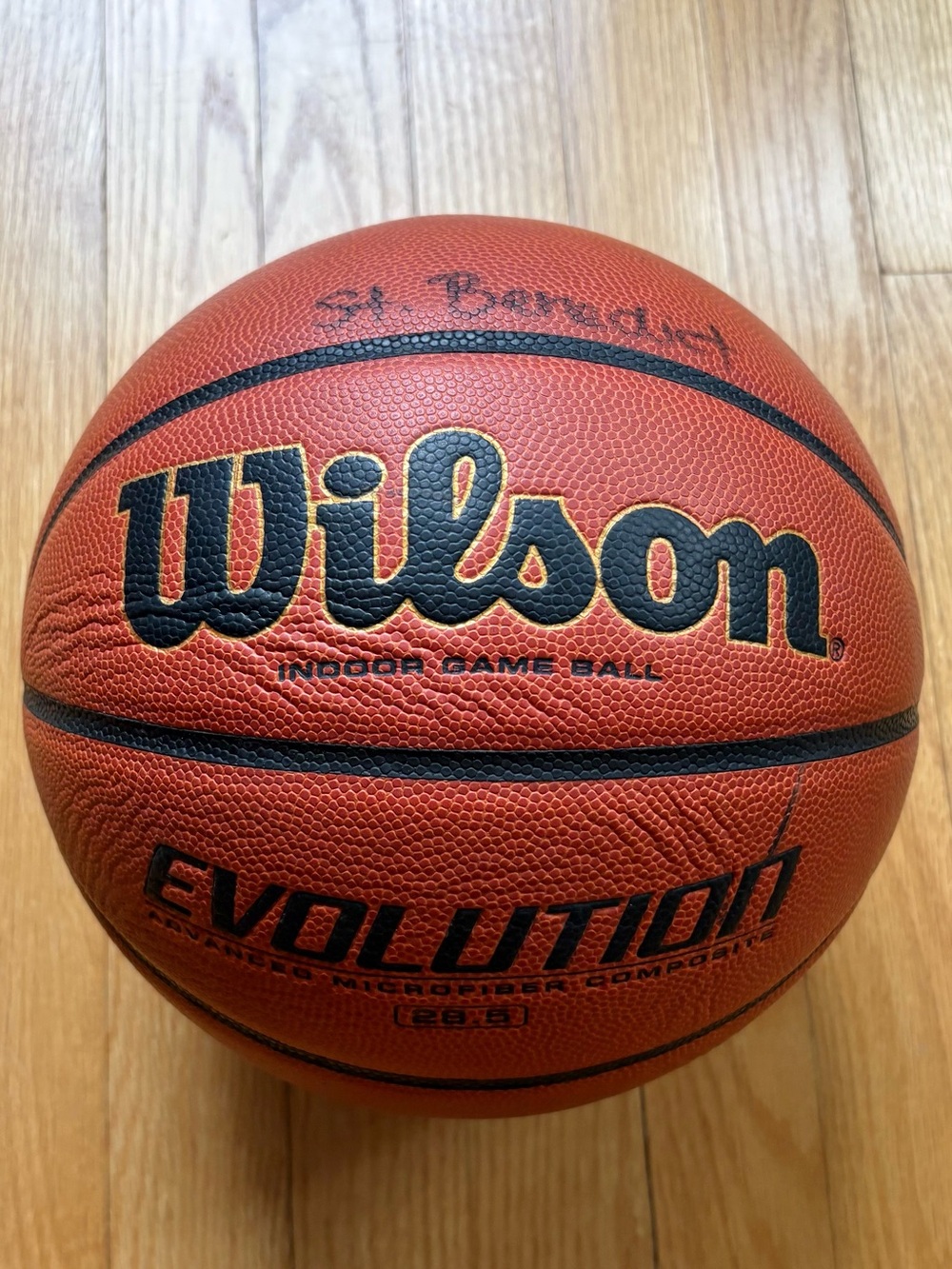 Wilson Evolution Women’s Indoor Basketball Ball 28.5" NFHS Approved 1